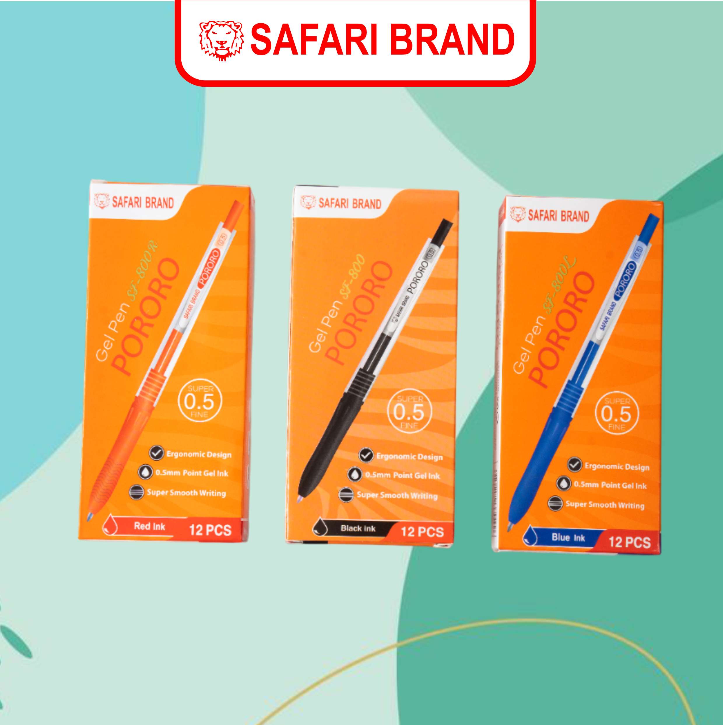 SAFARI SF-800 PORORO Bolpoin Click