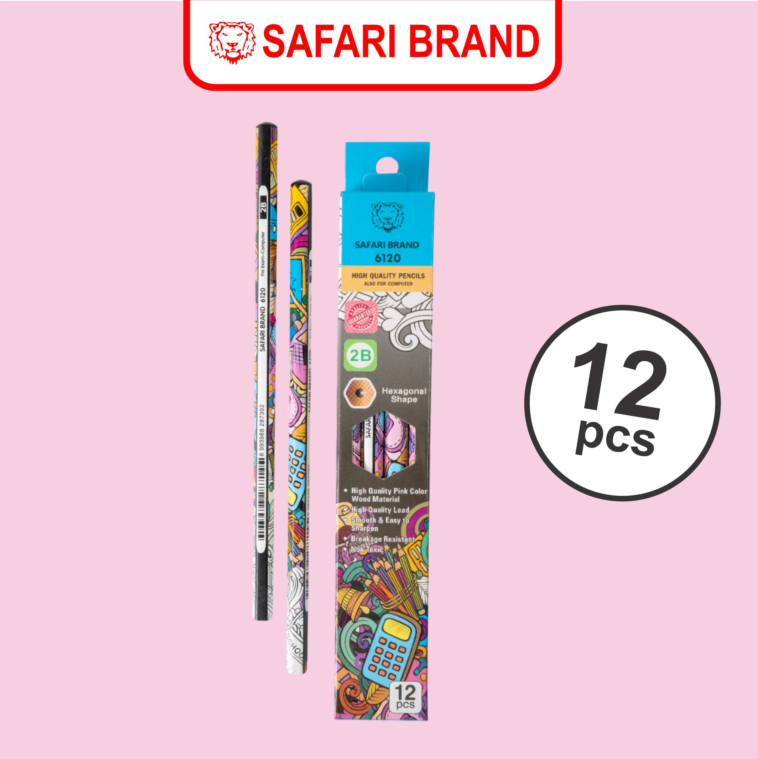 SAFARI SF-6120 Pensil 2B 